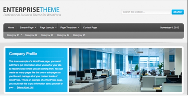 Product picture Enterprise Child Theme for Genesis Framework